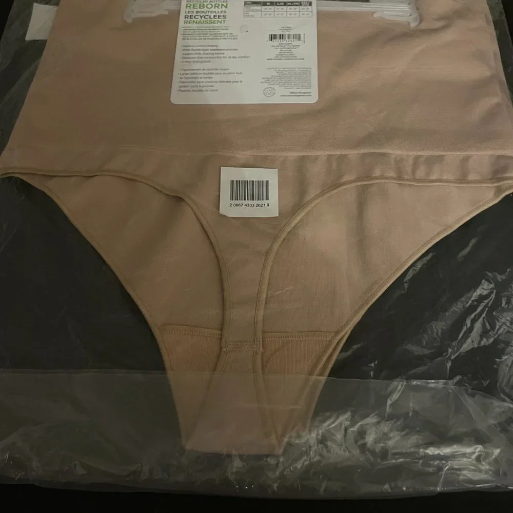 2 pack x 2 (4) Secret Seamless Extra Large Size thong briefs Nude - Picture 3 of 6